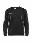 Progress R-Neck Sweather M, BLACK-WHITE - Craft Vaatteet - 1906980-999900 - 1