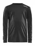 Rush LS Tee Jr, BLACK - Craft Vaatteet - 1907366-999000 - 1