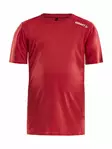 Rush SS Tee Jr, BRIGHT RED - Craft Vaatteet - 1907363-430000 - 1