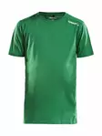 Rush SS Tee Jr, TEAM GREEN - Craft Vaatteet - 1907363-651000 - 1