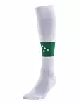 SQUAD Sock Contrast, WHITE/TEAM GREEN - Craft Vaatteet - 1905581-3900 - 1