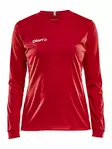 Squad Jersey Solid LS W, Bright Red - Craft Vaatteet - 1906885-1430 - 1
