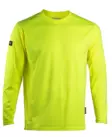 Dimex Hv-keltainen pitkähihainen T-paita - Dimex Huomiopaidat - D4510 - 1