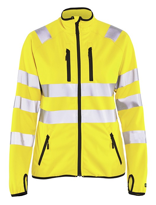 Blåkläder Naisten highvis softshelltakki - Blåkläder Huomiotyövaatteet - 492625123300 - 1
