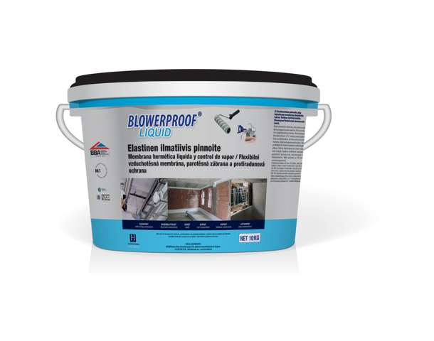 Blowerproof Liquid sininen/musta 10 kg - Rakennetiivistykset - BPLIBB10 - 1