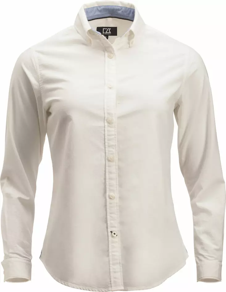 C&B Belfair Oxford Shirt Ladies', Valkoi - Cutter & Buck Vaatteet - 352401-00 - 1