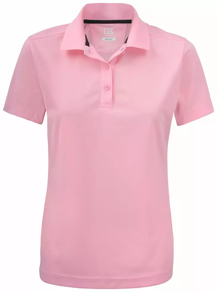 C&B Kelowna Polo Ladies, Pink Mist - Cutter & Buck Vaatteet - 354401-210 - 1