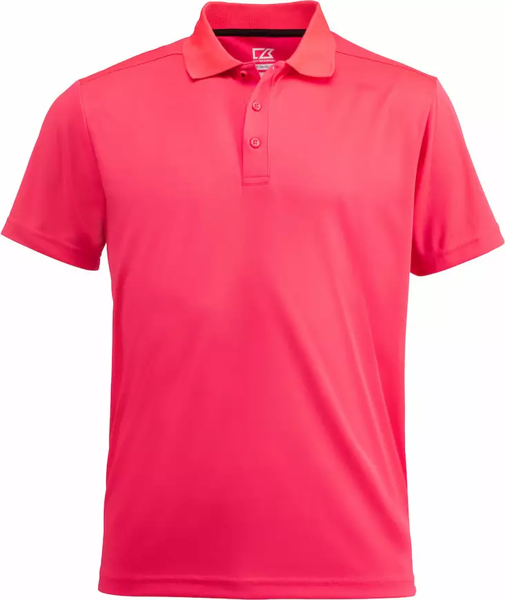 C&B Kelowna Polo Men´s, Neonkirsikka - Cutter & Buck Vaatteet - 354400-260 - 1