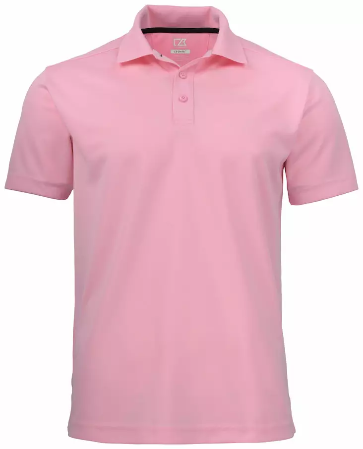 C&B Kelowna Polo Men´s, Pink Mist - Cutter & Buck Vaatteet - 354400-210 - 1