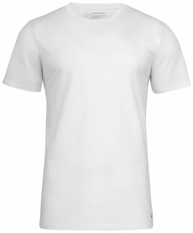 C&B Manzanita Roundneck Men, White - Cutter & Buck Vaatteet - 353408-00 - 1