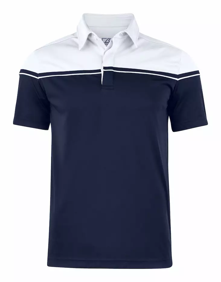 C&B Seabeck Polo Men, Dark Navy/White - Cutter & Buck Vaatteet - 354428-58000 - 1