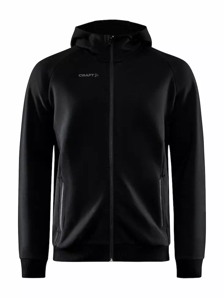 CORE Soul Full Zip Hood M, Black - Craft Vaatteet - 1910620-999000 - 1