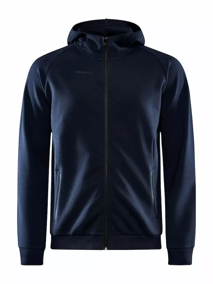 CORE Soul Full Zip Hood M, Dark Navy - Craft Vaatteet - 1910620-395000 - 1