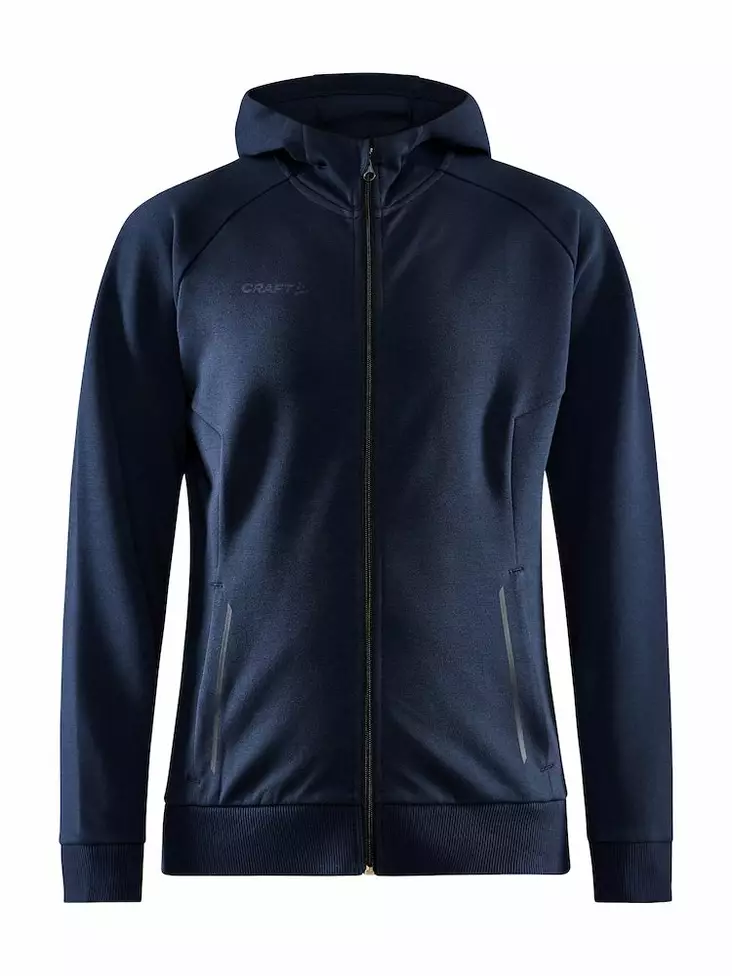 CORE Soul Full Zip Hood W, Dark Navy - Craft Vaatteet - 1910626-395000 - 1