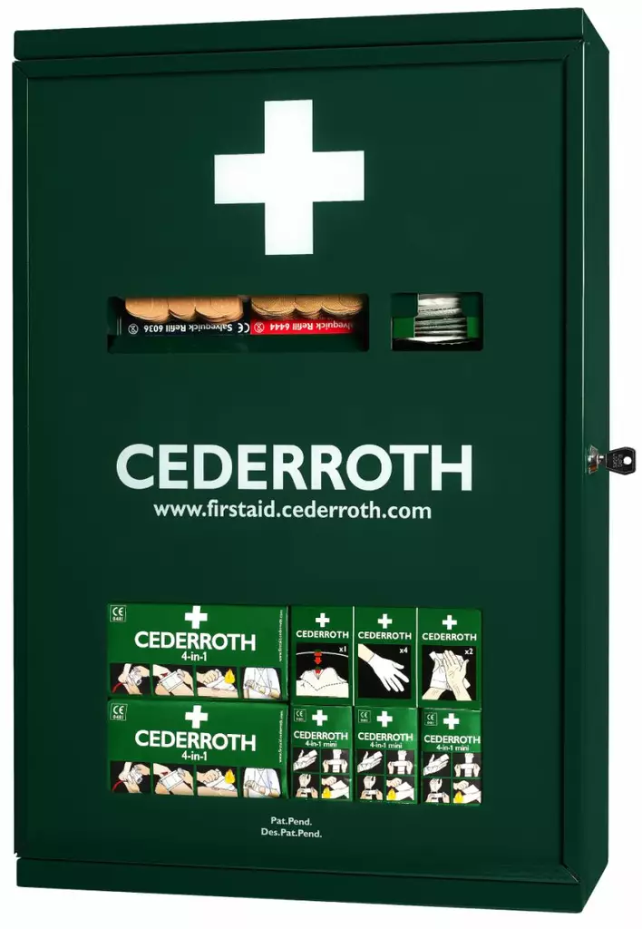 Cederroth 290900 Varastokaappi haavanhoi - Ensiaputuotteet - 290900 - 1