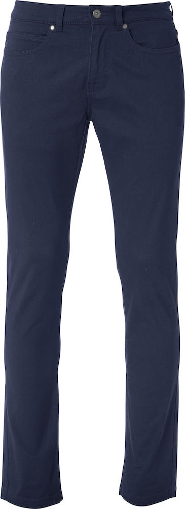 Clique 5-Pocket Stretch, tumman sininen - Clique Vaatteet - 022040-580 - 1
