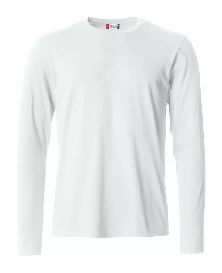 Clique Basic-T L/S, valkoinen - Clique Vaatteet - 029033-00 - 1