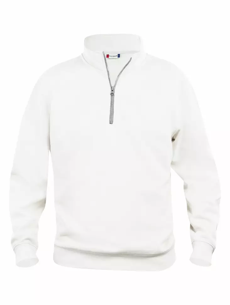 Clique Basic Half Zip, valkoinen - Clique Vaatteet - 021033-00 - 1