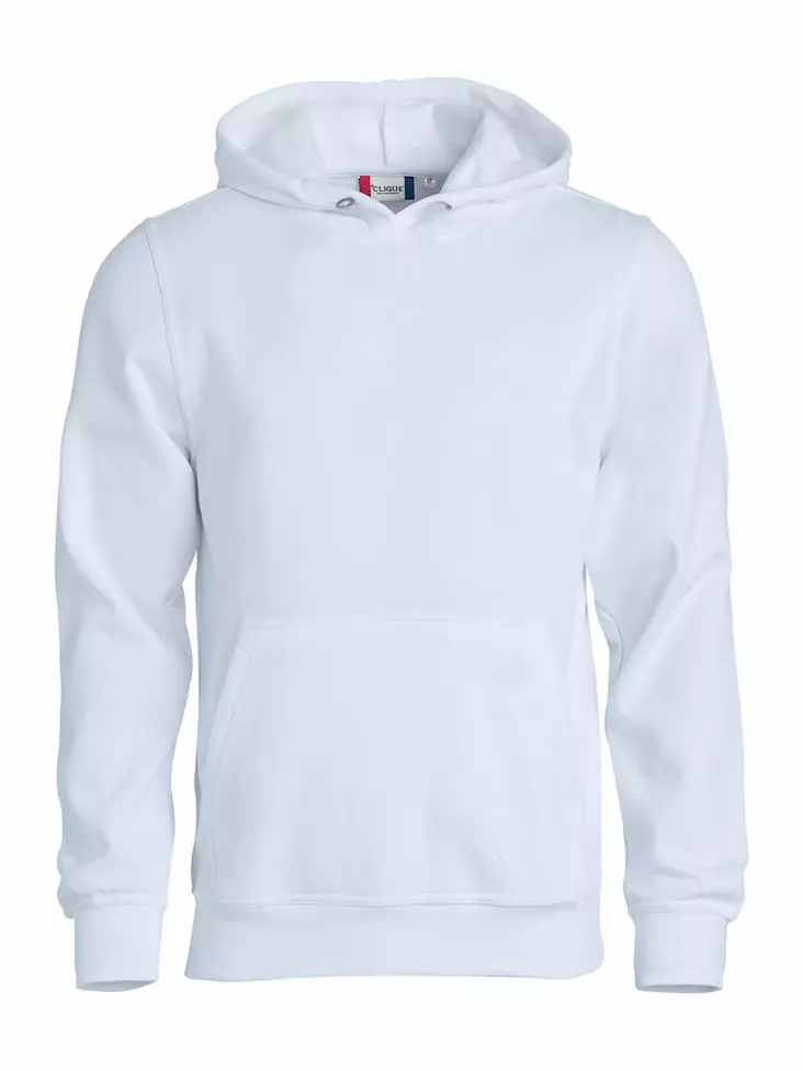 Clique Basic Hoody Junior, valkoinen - Clique Vaatteet - 021021-00 - 1