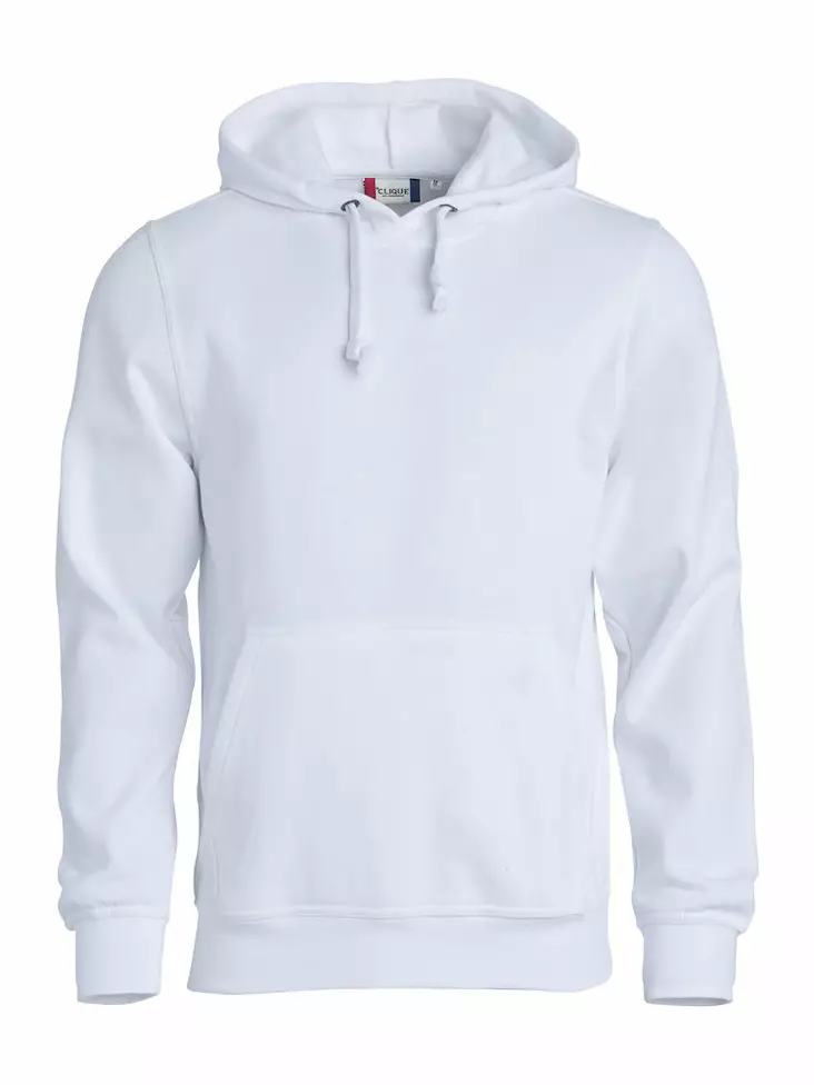 Clique Basic Hoody, valkoinen - Clique Vaatteet - 021031-00 - 1