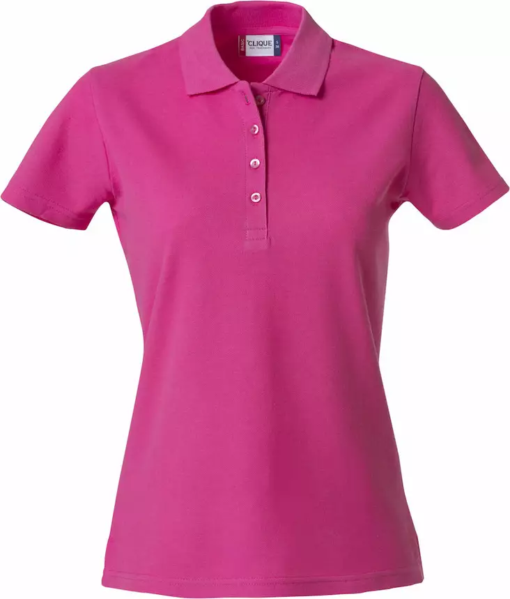 Clique Basic Polo Ladies, fuksia - Clique Vaatteet - 028231-300 - 1