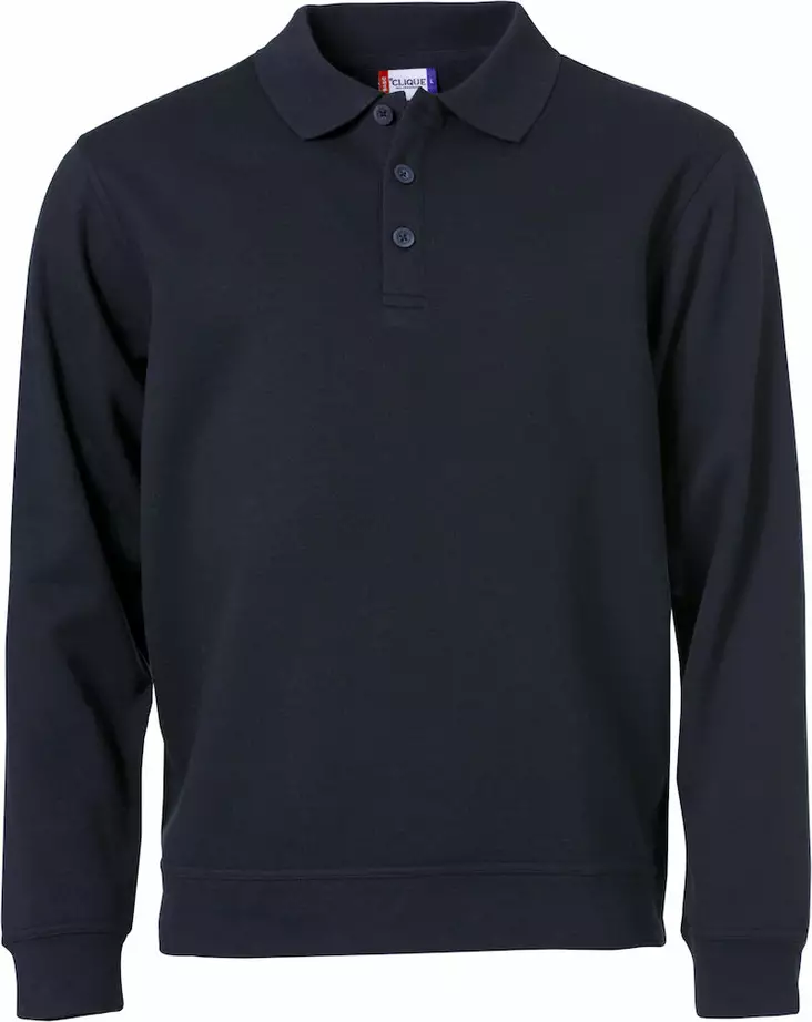 Clique Basic Polo Sweater, tumman sinine - Clique Vaatteet - 021032-580 - 1