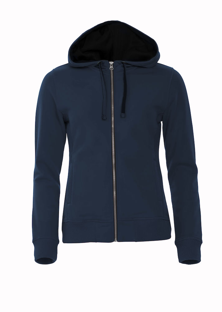 Clique Classic Hoody Full Zip Ladies, tu - Clique Vaatteet - 021045-580 - 1