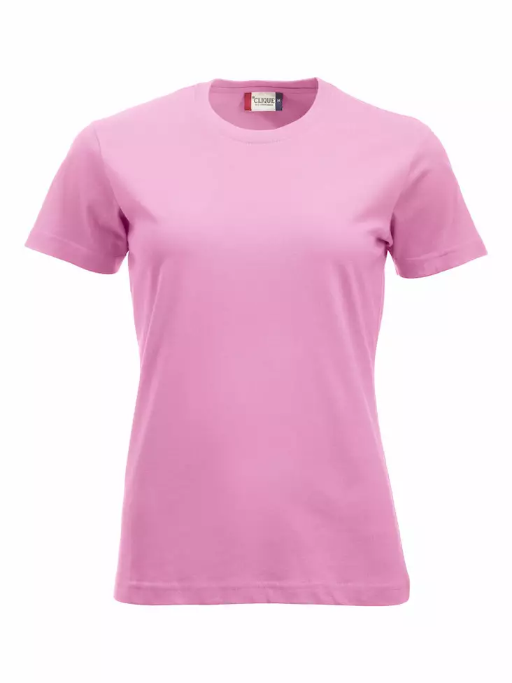 Clique New Classic-T Ladies, Kirkkaanpin - Clique Vaatteet - 029361-250 - 1