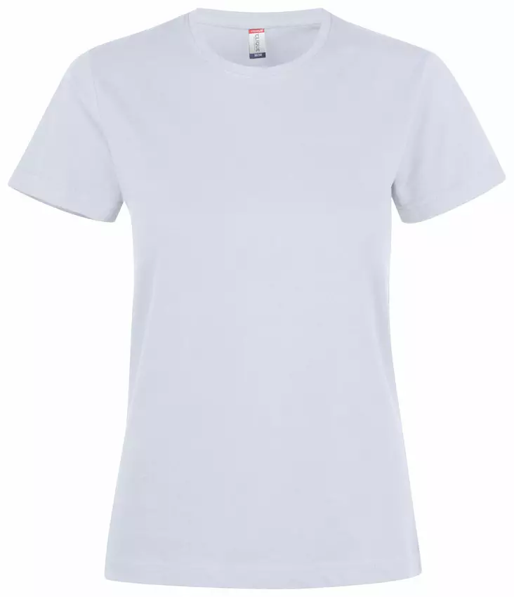 Clique Premium Fashion-T Ladies, valkoin - Clique Vaatteet - 029349-00 - 1