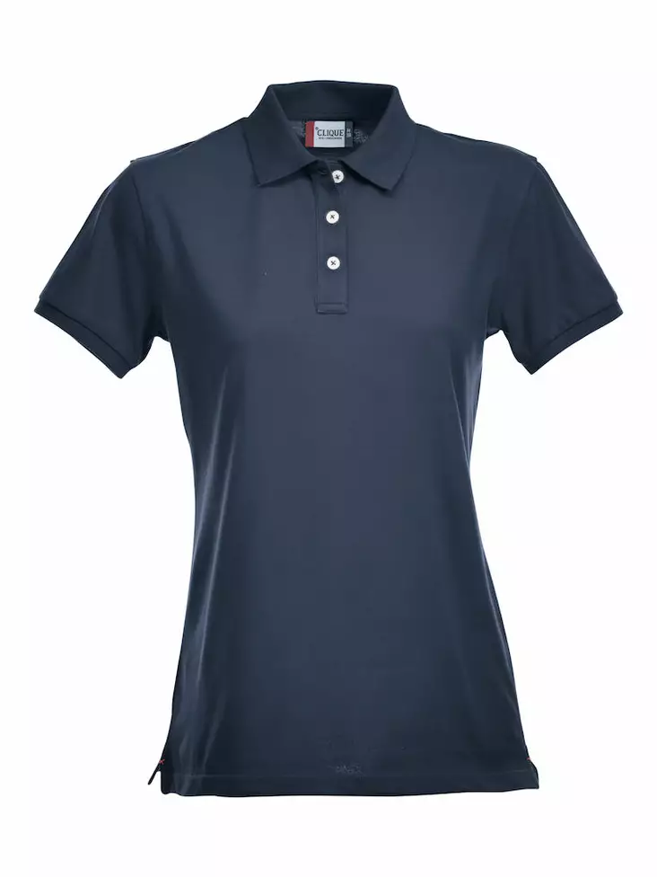 Clique Stretch Premium Polo Ladies, tumm - Clique Vaatteet - 028241-580 - 1