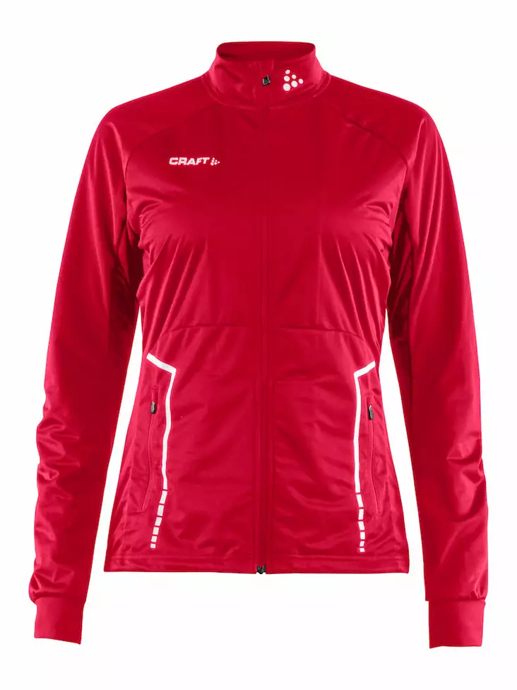 Club Jacket W, Bright Red - Craft Vaatteet - 1906769-430000 - 1