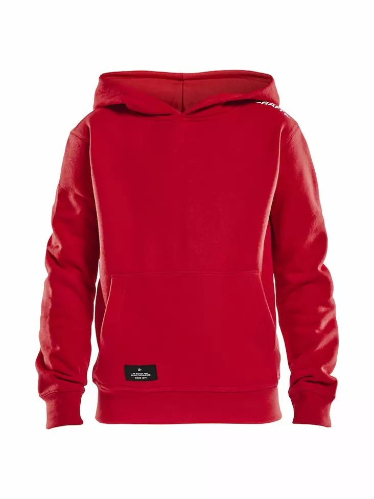 Community Hoodie Jr, BRIGHT RED - Craft Vaatteet - 1906974-430000 - 1