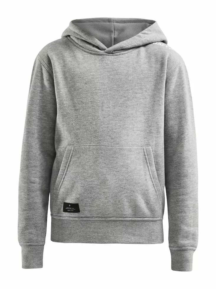 Community Hoodie Jr, GREY MELANGE - Craft Vaatteet - 1906974-950000 - 1