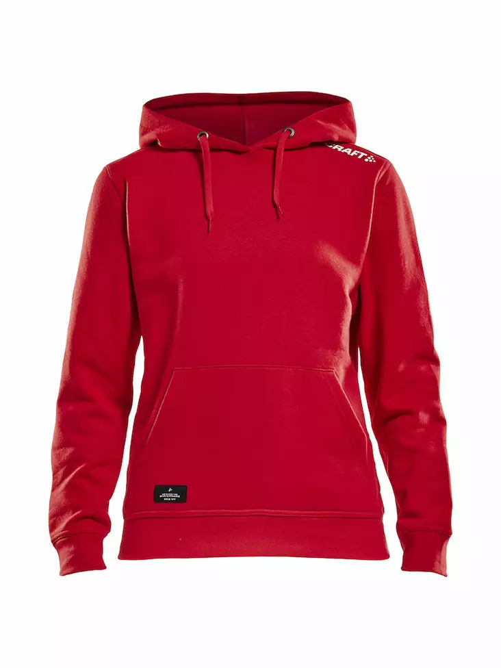 Community Hoodie W, BRIGHT RED - Craft Vaatteet - 1906973-430000 - 1