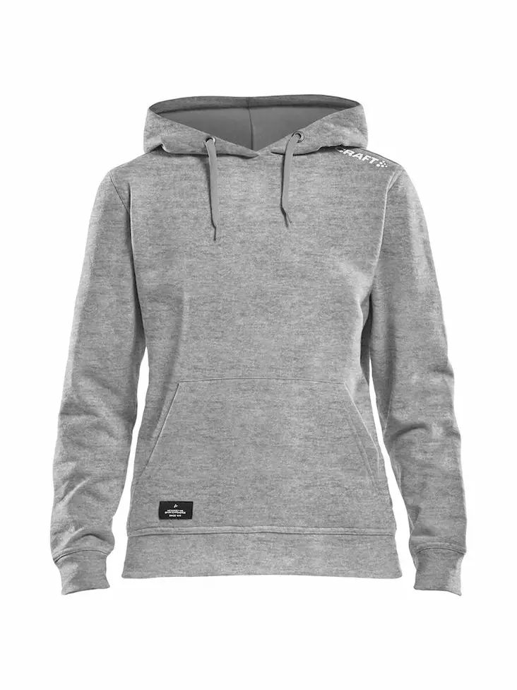 Community Hoodie W, GREY MELANGE - Craft Vaatteet - 1906973-950000 - 1