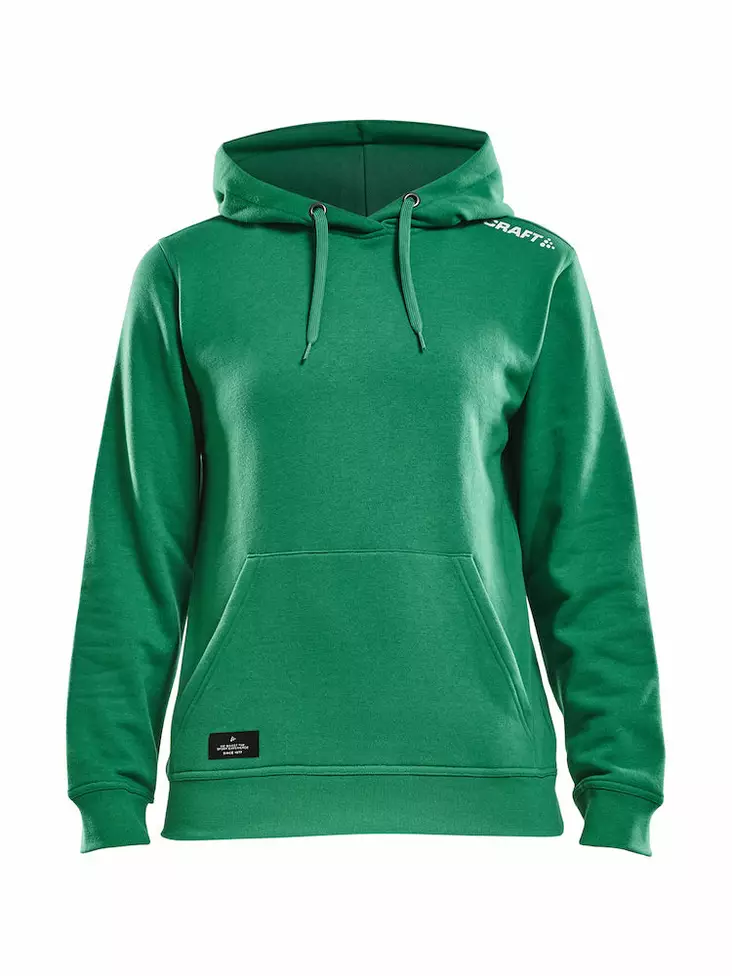 Community Hoodie W, TEAM GREEN - Craft Vaatteet - 1906973-651000 - 1