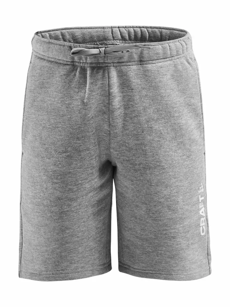Community Sweatshorts Jr, GREY MELANGE - Craft Vaatteet - 1908913-950000 - 1