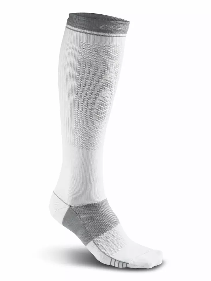 Compression Sock, White/Platinum - Craft Vaatteet - 1904087-2900 - 1