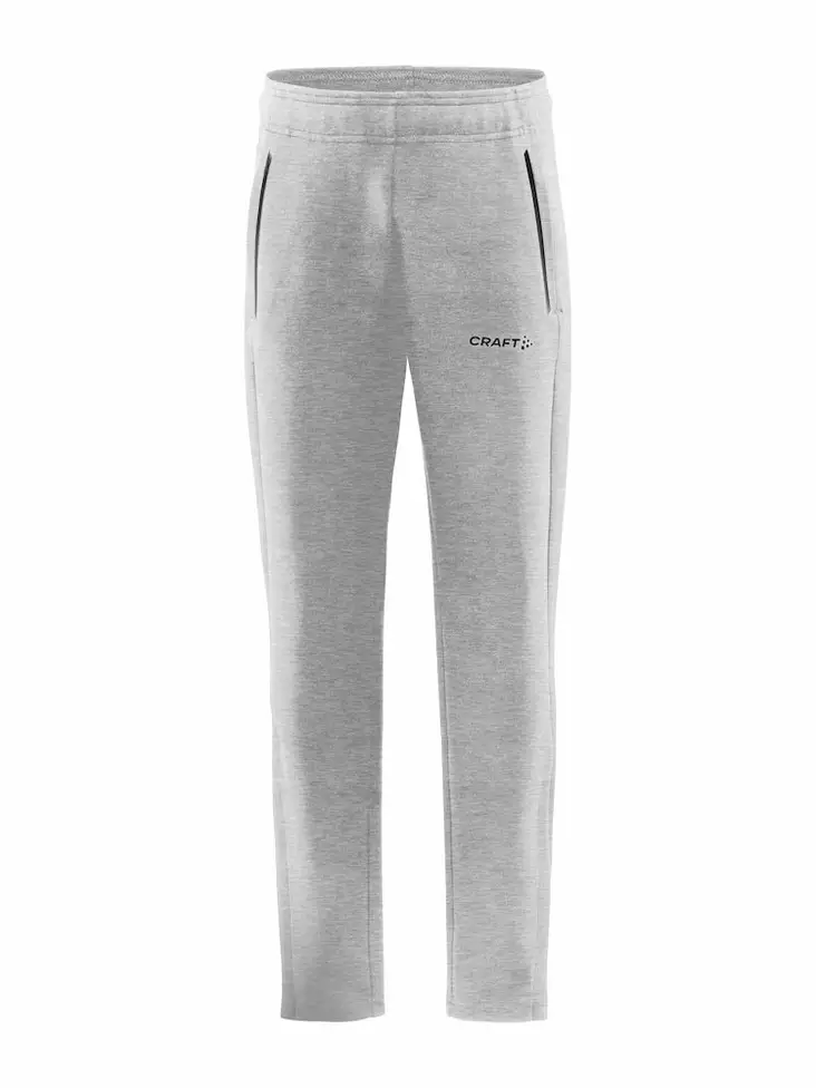 Core Soul Zip Sweatpants Jr, Grey Melang - Craft Vaatteet - 1910902-950000 - 1