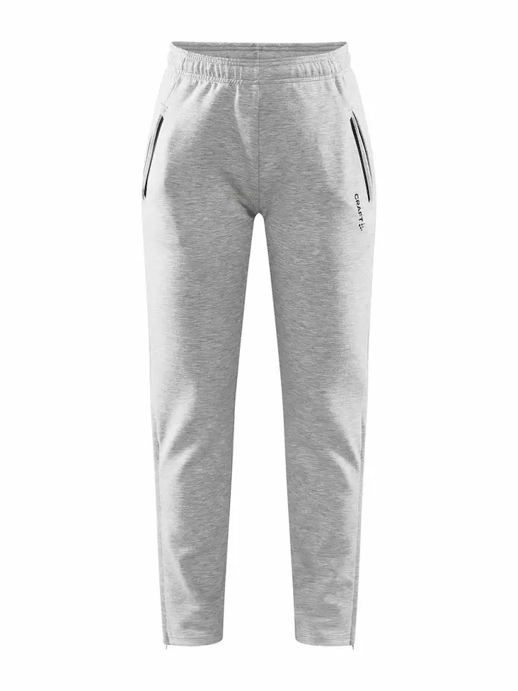 Core Soul Zip Sweatpants W, Grey Melange - Craft Vaatteet - 1910767-950000 - 1