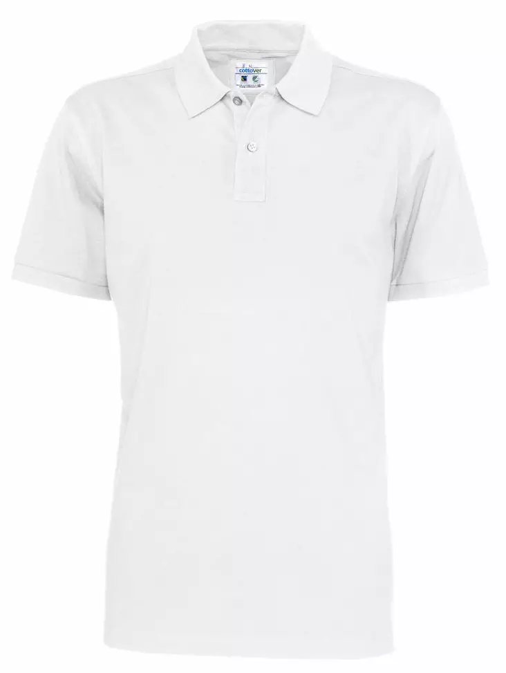 Cottover Pique Man, Valkoinen - Kaikki vapaa-ajan vaatemerkit - 141006-100 - 1