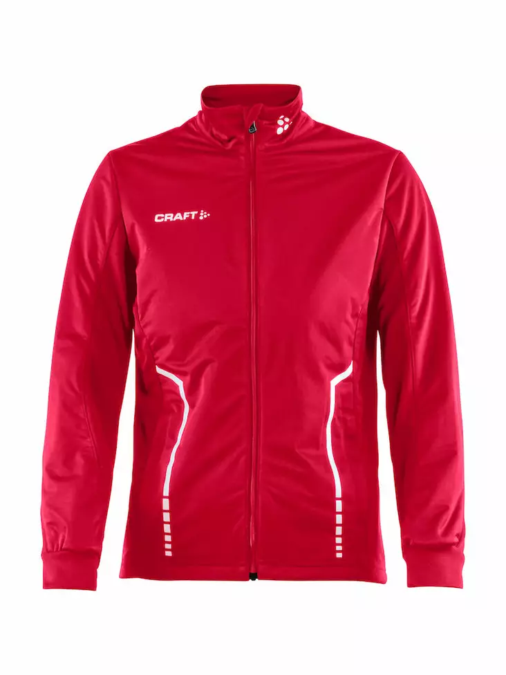 Craft Warm Club Jacket Jr, Bright Red - Craft Vaatteet - 1906773-430000 - 1