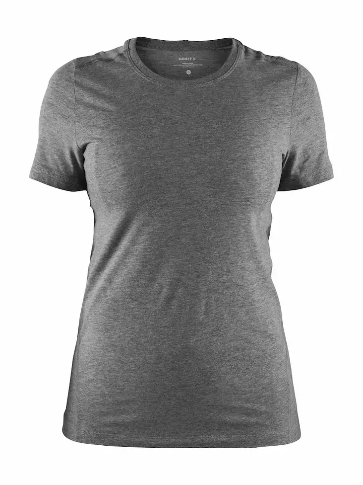 Deft 2.0 Tee W, DK GREY MELANGE - Craft Vaatteet - 1906269-975000 - 1