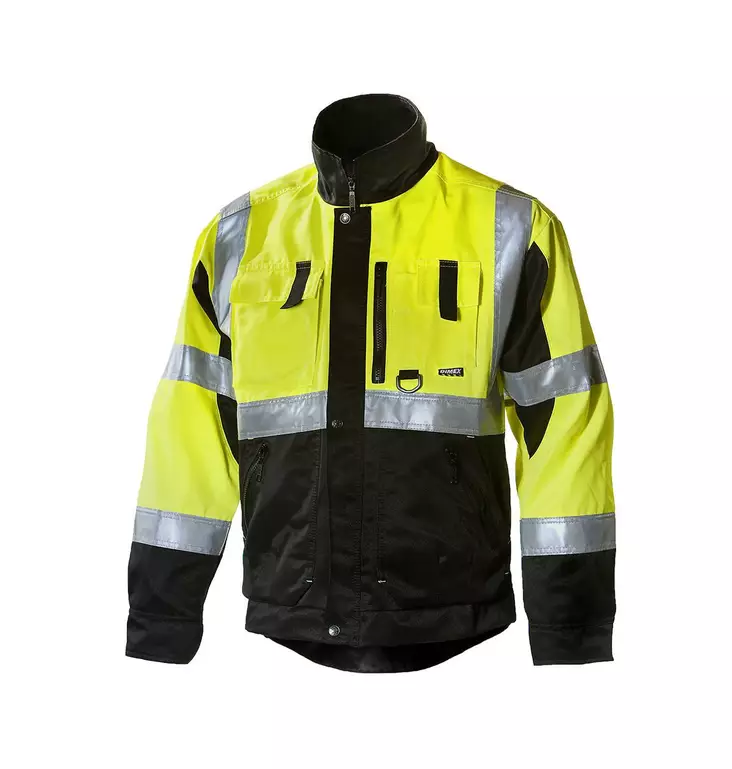 Dimex 6330 Turvatakki hv-keltainen/musta - Dimex Huomiotakit - 6330 - 1