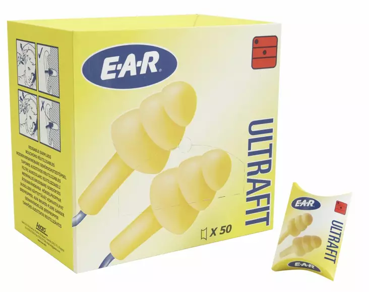 EAR Ultrafit Nauhalliset korvatulpat, 50 - Korvatulpat - UF-01-000 - 1