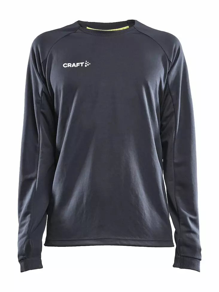 Evolve Crew Neck M, Asphalt - Craft Vaatteet - 1910160-995000 - 1