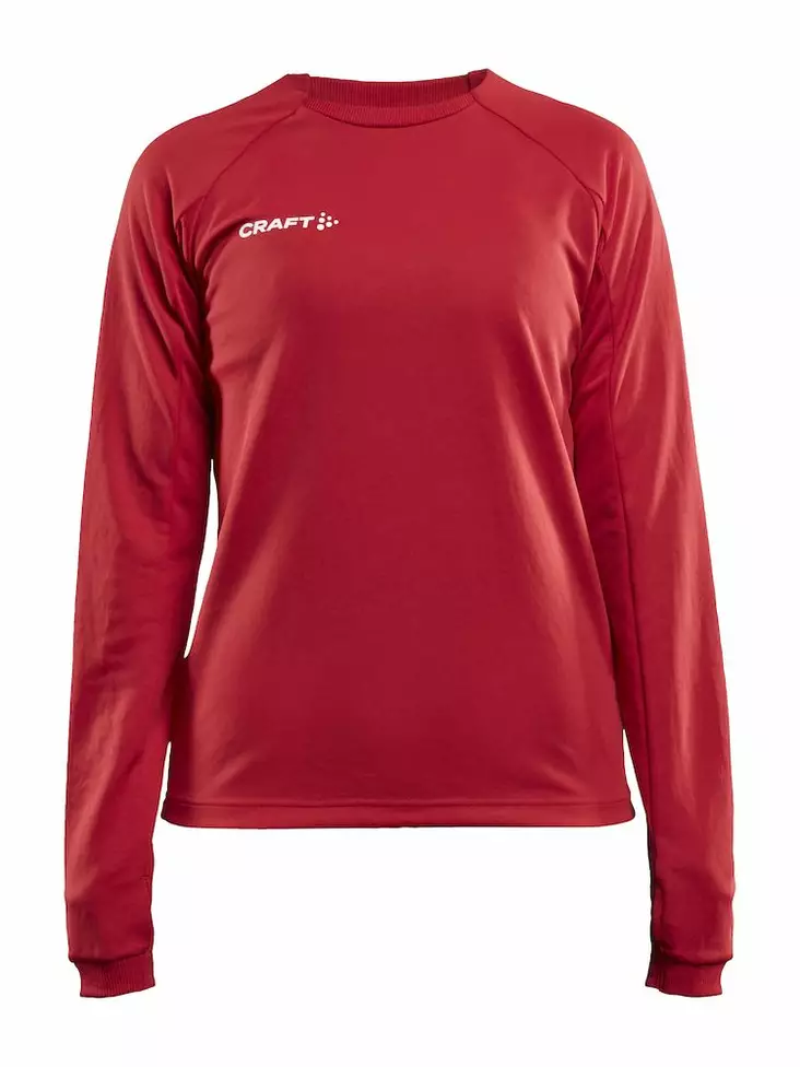 Evolve Crew Neck W, Bright Red - Craft Vaatteet - 1910161-430000 - 1