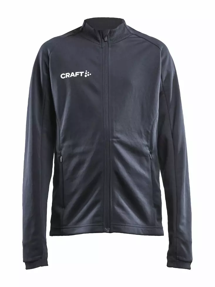 Evolve Full Zip JR, Asphalt - Craft Vaatteet - 1910156-995000 - 1