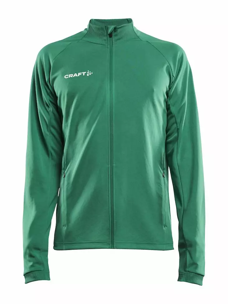 Evolve Full Zip M, Team Green - Craft Vaatteet - 1910154-651000 - 1