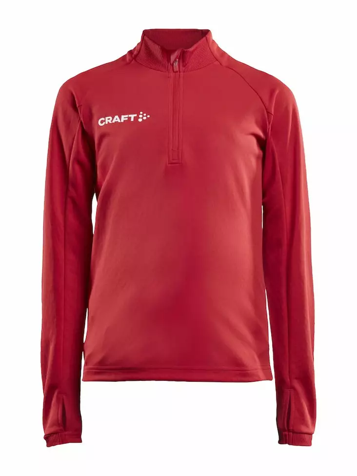 Evolve Halfzip JR, Bright Red - Craft Vaatteet - 1910153-430000 - 1